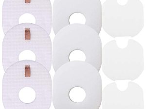 Dttery 3 Post + 3 Foam & Felt Filters Kit Replacement for Shark Rocket Ultra-Light Vacuum HV292