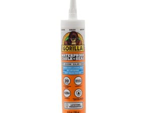 Gorilla Waterproof Caulk & Seal 100% Silicone Sealant
