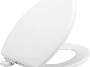 MAYFAIR 1843SLOW 000 Lannon Toilet Seat will Slow Close and Never Loosen