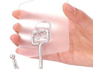 Antimbee 10-Pack All-Purpose Large Adhesive Hooks