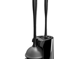 MR.SIGA Toilet Plunger and Bowl Brush Combo for Bathroom Cleaning