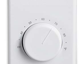 Honeywell Home CT410B Manual 4 Wire Premium Baseboard/Line Volt Thermostat CT410B1017