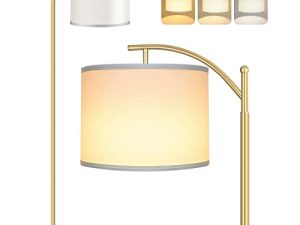 ROTTOGOON Floor Lamp with 3CCT LED Bulb
