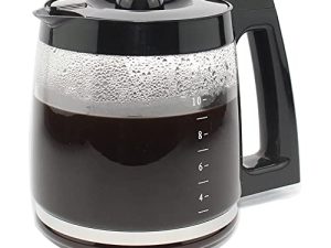 12-Cup Replacement Glass Carafe Pot Compatible with Hamilton Coffee Maker Models 46310