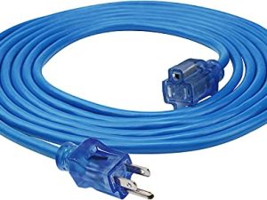 Clear Power 15 ft Extreme Cold Weather Outdoor Extension Cord