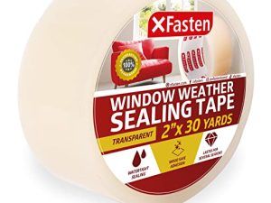XFasten Transparent Window Weather Sealing Tape