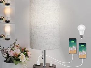 ROTTOGOON 3-Color Temperature Bedside Lamp