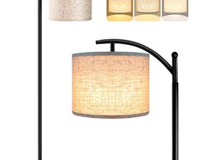 ROTTOGOON Floor Lamp for Living Room with 3 Color Temperatures LED Bulb