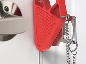 Travel Door Lock for Hotel Rooms Apartment Locks Home Security Defender Door Lock Latch Extra Door Locker from Inside Hotel Safety Door Locks for Travelers Portable Lock for Door Security Devices