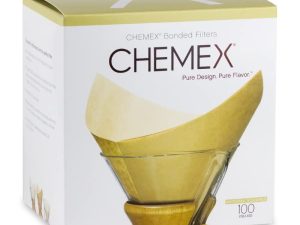 CHEMEX Filter - Natural Square - 100 ct - Exclusive Packaging