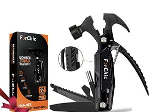 Hammer Multi Tool 12 in 1 Hammer Camping Gear Survival Tool Christmas Birthday Gift for Men