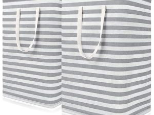 WOWBOX 75L [2 Pack] Laundry Baskets