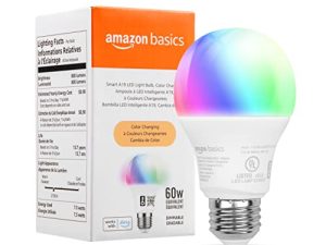 Amazon Basics Smart A19 LED Light Bulb