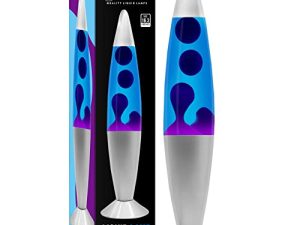 Jambo 16-Inch Beautiful Liquid Motion Lamp |Entertaining for Adults and Kids (Jambo 16-Inch Motion Lamp (Blue with Fuchsia/Purple Wax