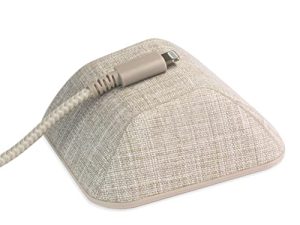 Smartish Cable Wrangler - Magnetic Cable Manager & Cord Organizer for Desk or Nightstand - Lightly Toasted Beige