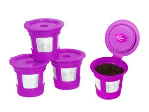 Perfect Pod Cafe Save Reusable K Cup Pod Coffee Filters - Refillable Coffee Pod Capsules with Built-In