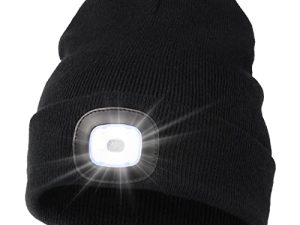 Unisex Beanie Hat with Light