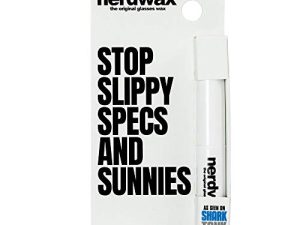 Nerdwax Glasses Wax - Single | Stop Sliding Glasses | Anti-Slip Eyewear Retainer | As Seen on Shark Tank