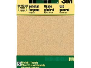 3M Aluminum Oxide Sandpaper