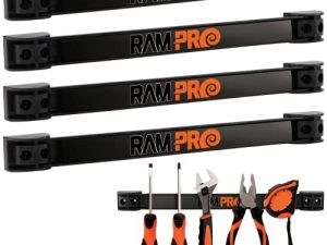 12" Magnetic Tool Holder Strip - A Tool Magnet Bar for Garage Organization