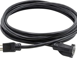 Clear Power 8 ft Indoor/Outdoor Extension Cord 16/3 SJTW