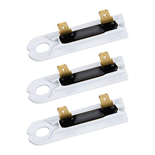3392519 Dryer Thermal Fuse (3 Pack) Replacement for Whirlpool WP3392519 Replaces Part # AP6008325 3388651 694511 3392519 Dryer Thermal Fuse (3 Pack) Replacement for Whirlpool WP3392519 Replaces Part # AP6008325 3388651 694511
