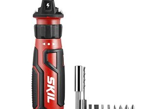 SKIL Rechargeable 4V Cordless Screwdriver with Circuit Sensor Technology