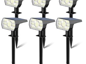 Kaxiida Solar Lights Outdoor Waterproof