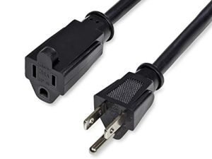 StarTech.com 6ft (2m) Power Extension Cord