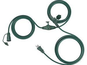 DEWENWILS 25 Ft Christmas Light Extension Cord Outdoor