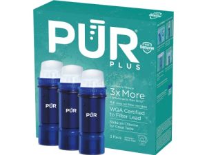 PUR PLUS Water Pitcher Replacement Filter with Lead Reduction (3 Pack)