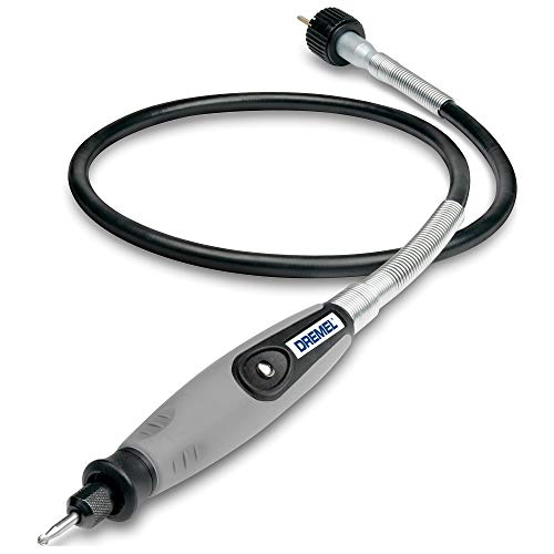 Dremel Flex Shaft Rotary Tool Attachment with Comfort Grip and 36” Long Cable - Engraver Dremel Flex Shaft Rotary Tool Attachment with Comfort Grip and 36” Long Cable - Engraver