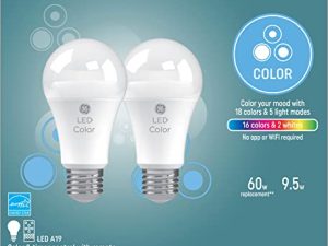 GE LED+ Color Changing Light Bulbs