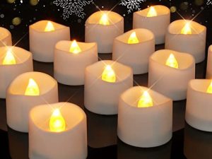 Homemory 48-Pack Battery Tea Lights Bulk