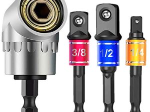 CIGOTU Impact Grade Power Hand Tools Driver Sockets Adapter Extension Set