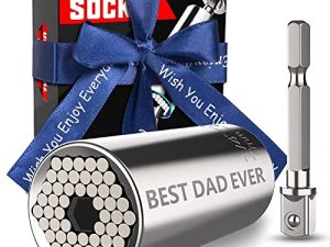 YOMERTO Stocking Stuffers for Men Dad Christmas Gifts Universal Socket Tools Sets