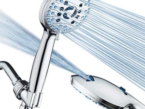 AquaCare AS-SEEN-ON-TV High Pressure 8-mode Handheld Shower Head - Anti-clog Nozzles