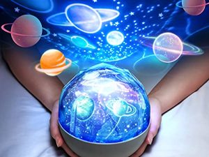 One Fire Solar System Projector Night Light for Kids