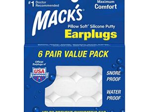 Mack's Pillow Soft Silicone Earplugs - 6 Pair