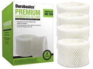 Durabasics 4 Pack of Premium Humidifier Filters Compatible with Honeywell Humidifier Filter HAC-504