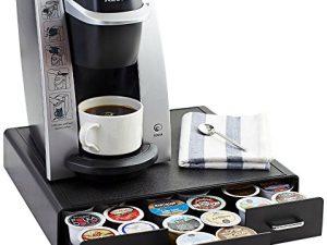 Amazon Basics Coffee Pod Storage Drawer for K-Cup Pods