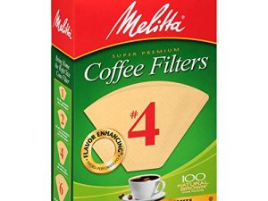 Melitta #4 Cone Coffee Filters