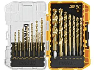 DEWALT Titanium Nitride Drill Bit Set