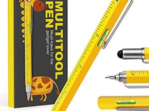 Stocking Stuffers Gifts for Men Dad-Multitool Pen Construction Tools