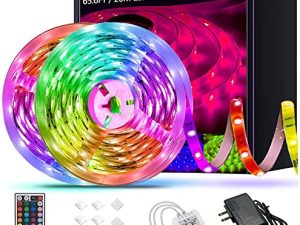 Tenmiro 65.6ft Led Strip Lights