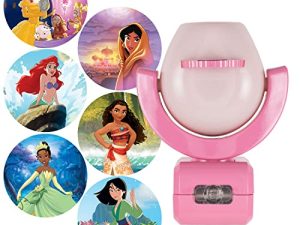 Projectables Disney Princess 6-Image LED Night Light Projector