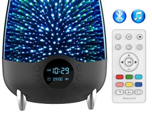 3D Glass Starry Night Light Bluetooth Speaker