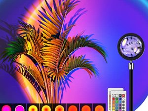 Sunset Lamp Projection Led Lights with Remote