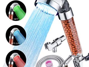 Cobbe Shower Head LED Color Changing