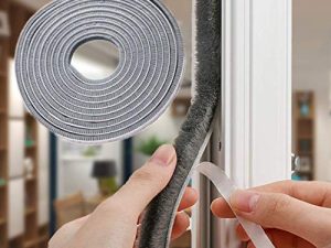 32.8 Ft Self Adhesive Seal Strip Weatherstrip for Windows and Doors House Soundproofing